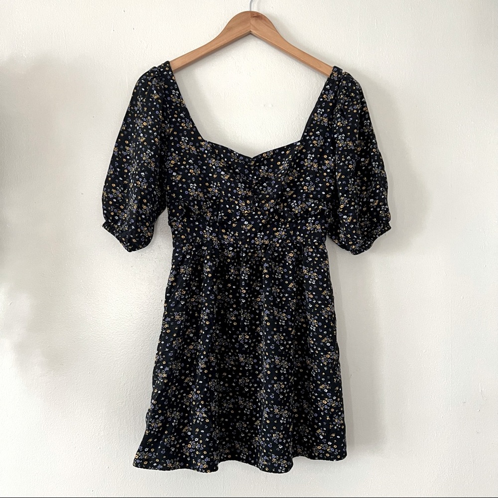 Black Dress Floral Print